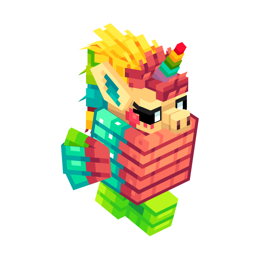 Radiant Seahorse Cubee